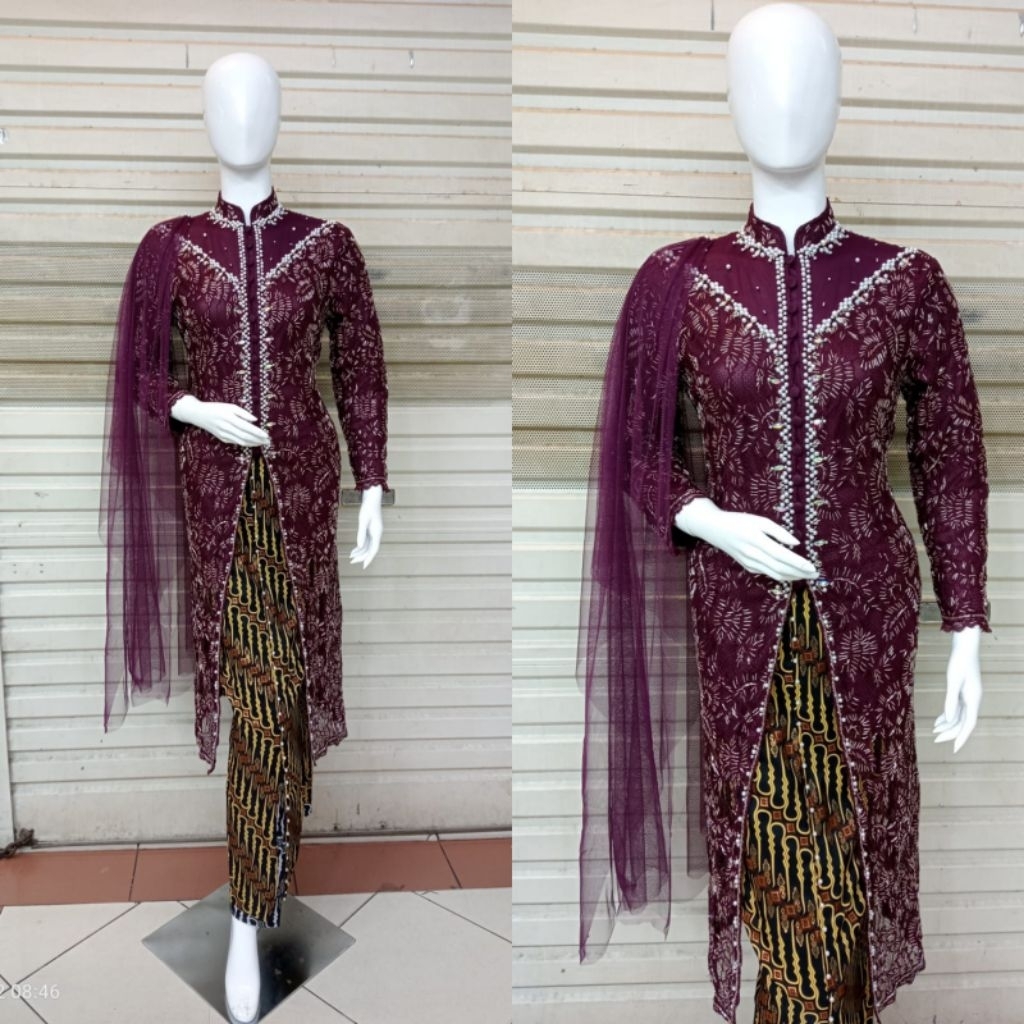 kebaya ibu besan full payet / kebaya ibu besan premium / kebaya ibu hajat full furing / kebaya ibu /