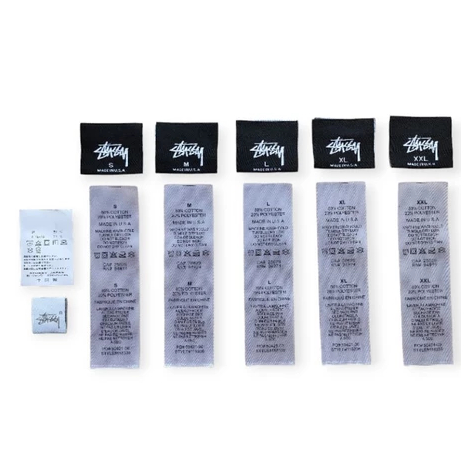 

SET LABEL TAG STUSSY HIGH QUALITY IMPORT