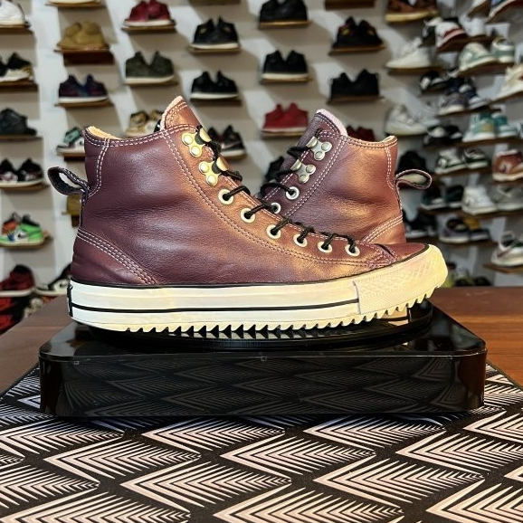 40 - Converse CT All Star Hi Hiker Holis Maroon Leather