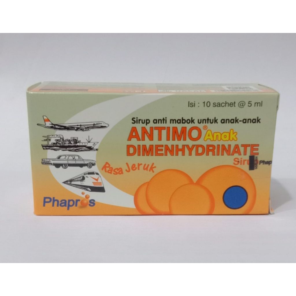 antimo anak sachet rasa jeruk obat mual dan muntah