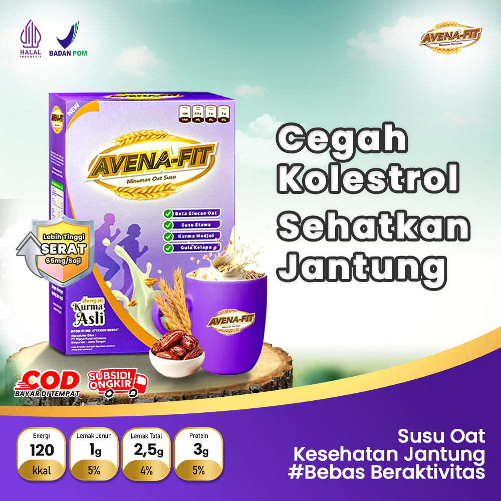 

SPESIAL SALE AVENA FIT Original Susu Sereal Oat Sehat Untuk Turunkan Kolesterol