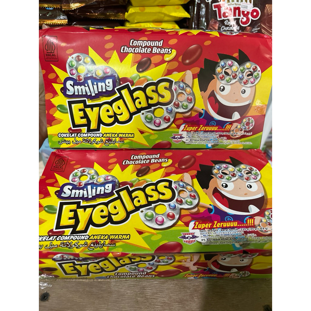 

smiling eyeglass permen kacamata isi 40pcs (grosir)