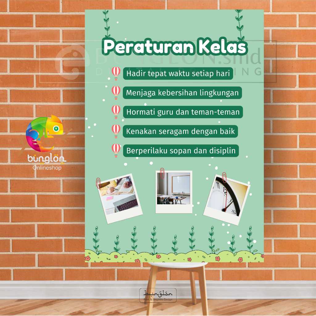 

Poster Peraturan Kelas