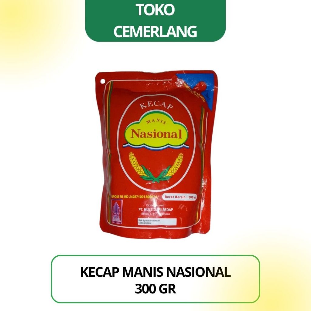 

Kecap Manis Nasional 300 gr
