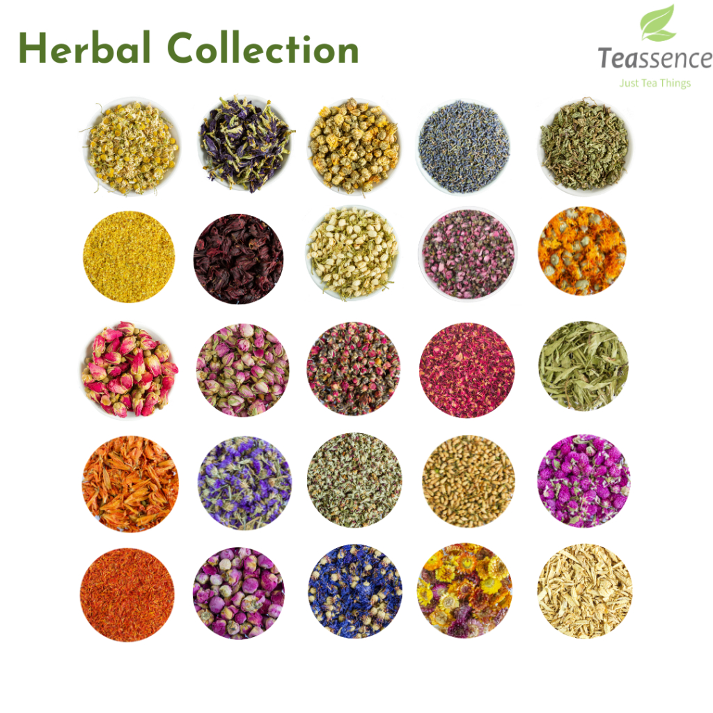 

Kemasan Retail Teh Bunga/ Teh Herbal / Tisane / Flower Tea Chamomile 25gram & 30gram