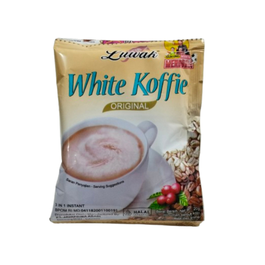 

LUWAK WHITE KOFFIE 20GRAM X 5 SACHET/centraltrenggalek