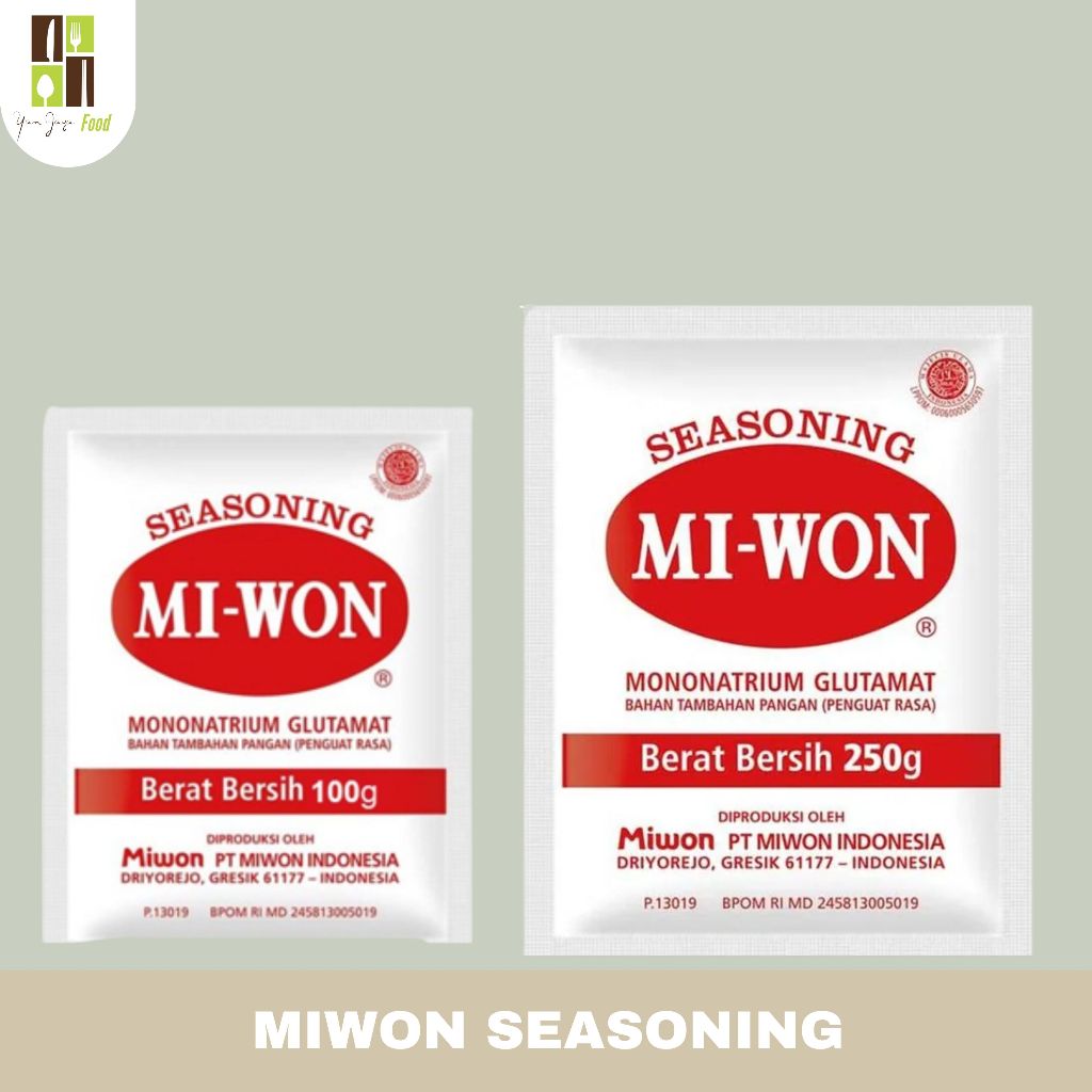 

Miwon Seasoning/Penguat Rasa/Micin/Pecin 250g/100g