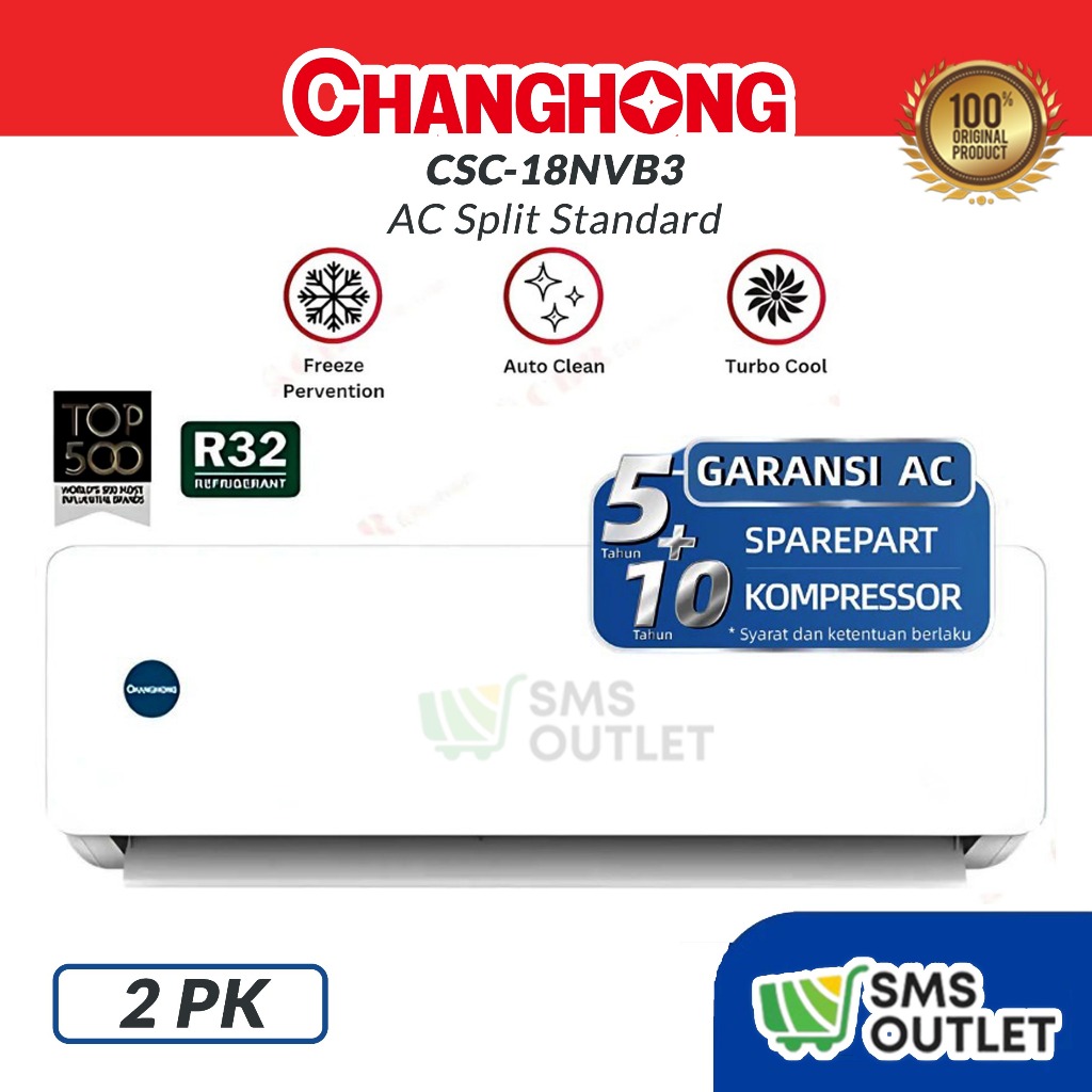 AC CHANGHONG 2PK STANDART CSC-18NVB3 | 2PK