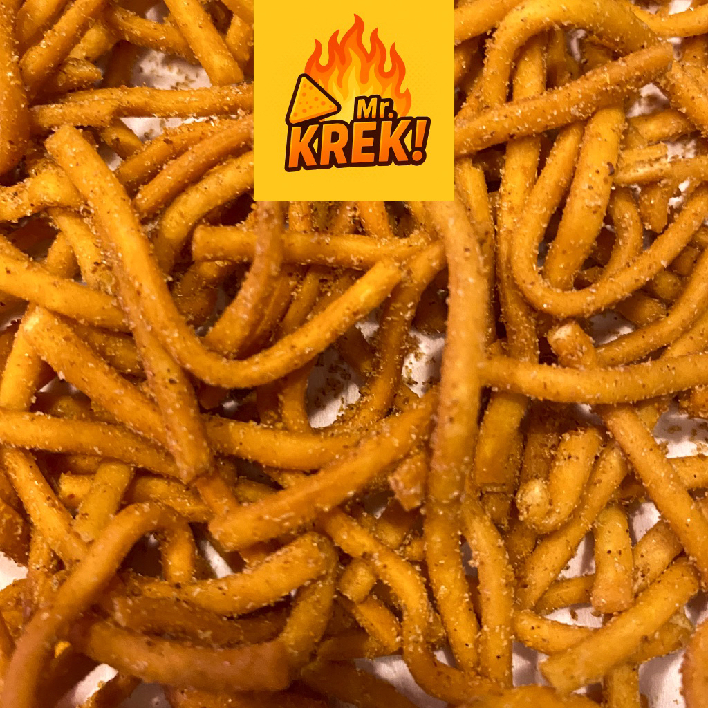 

Mr Krek | Mie Stik Pedas 150gram - Cemilan Pedas Stik - Sistik Pedas - Stick Pedas - Snack Murah