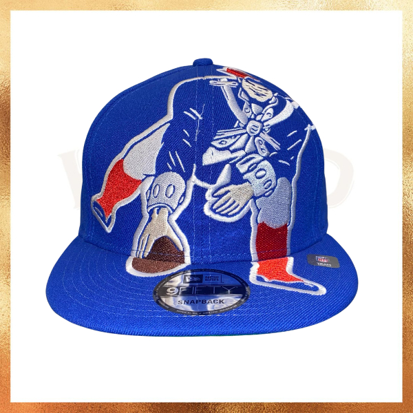 Topi New Era New England Patriots Vintage Logo Big Logo 9FIFTY Hat Original