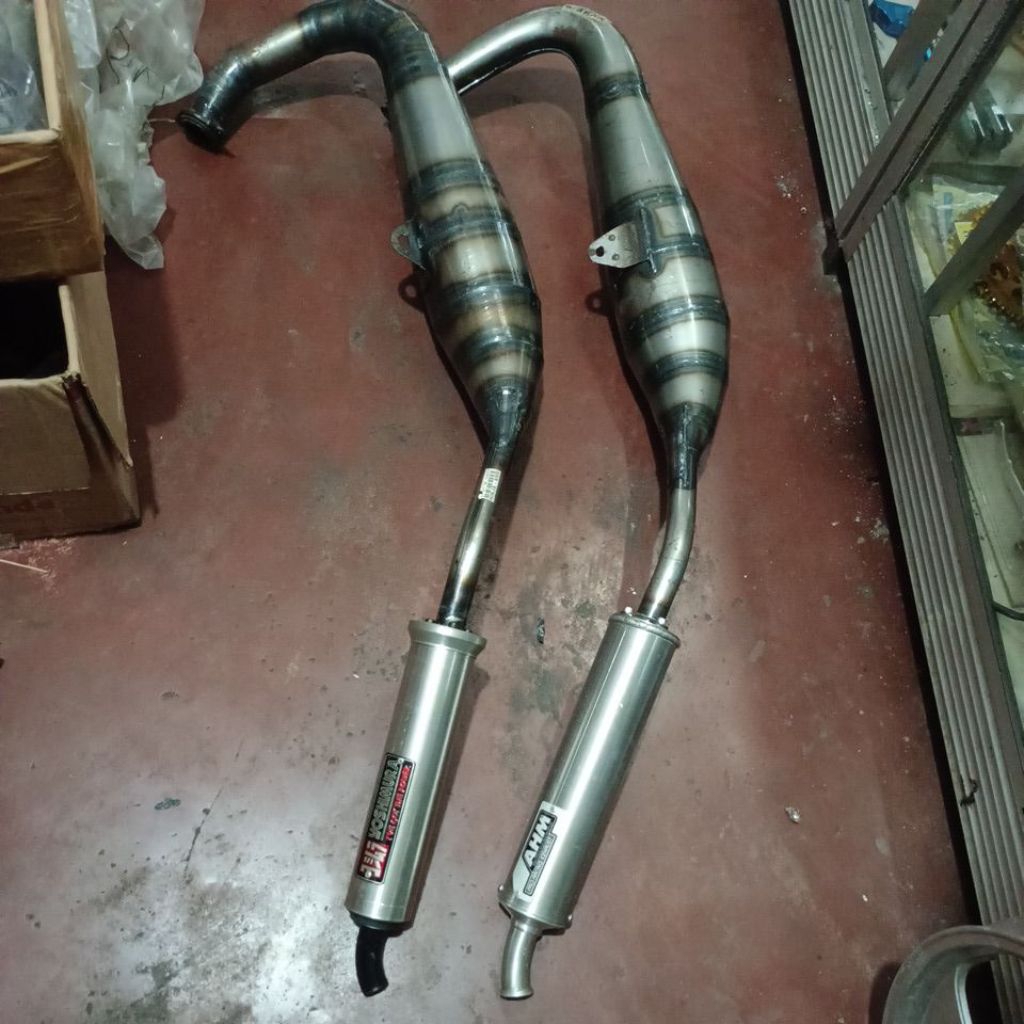 knalpot racing Ninja KRR Yoshimura AHM