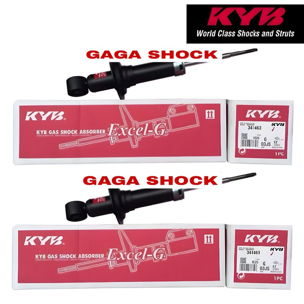 Shockbreaker honda crv gen 3 belakang merek excel-g kyb