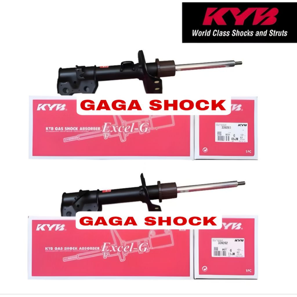 Shockbreaker honda crv gen 3 depan merek excel-g kyb