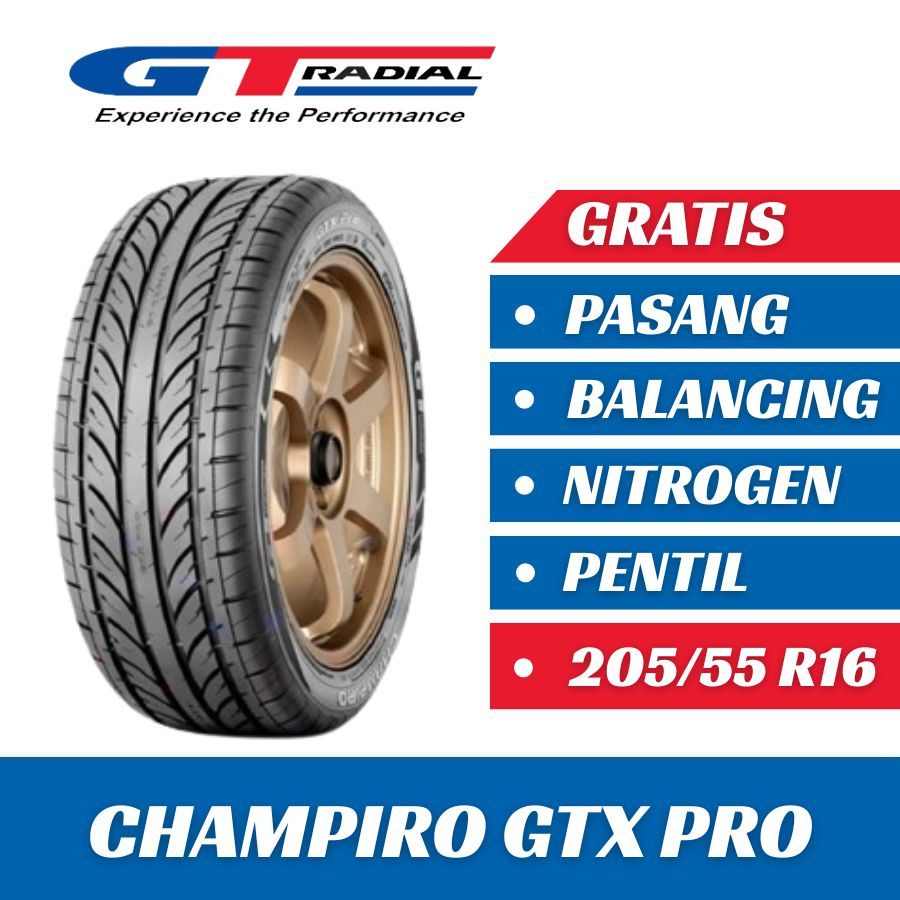 Ban Mobil GT Radial CHAMPIRO GTX PRO 205/55 R16
