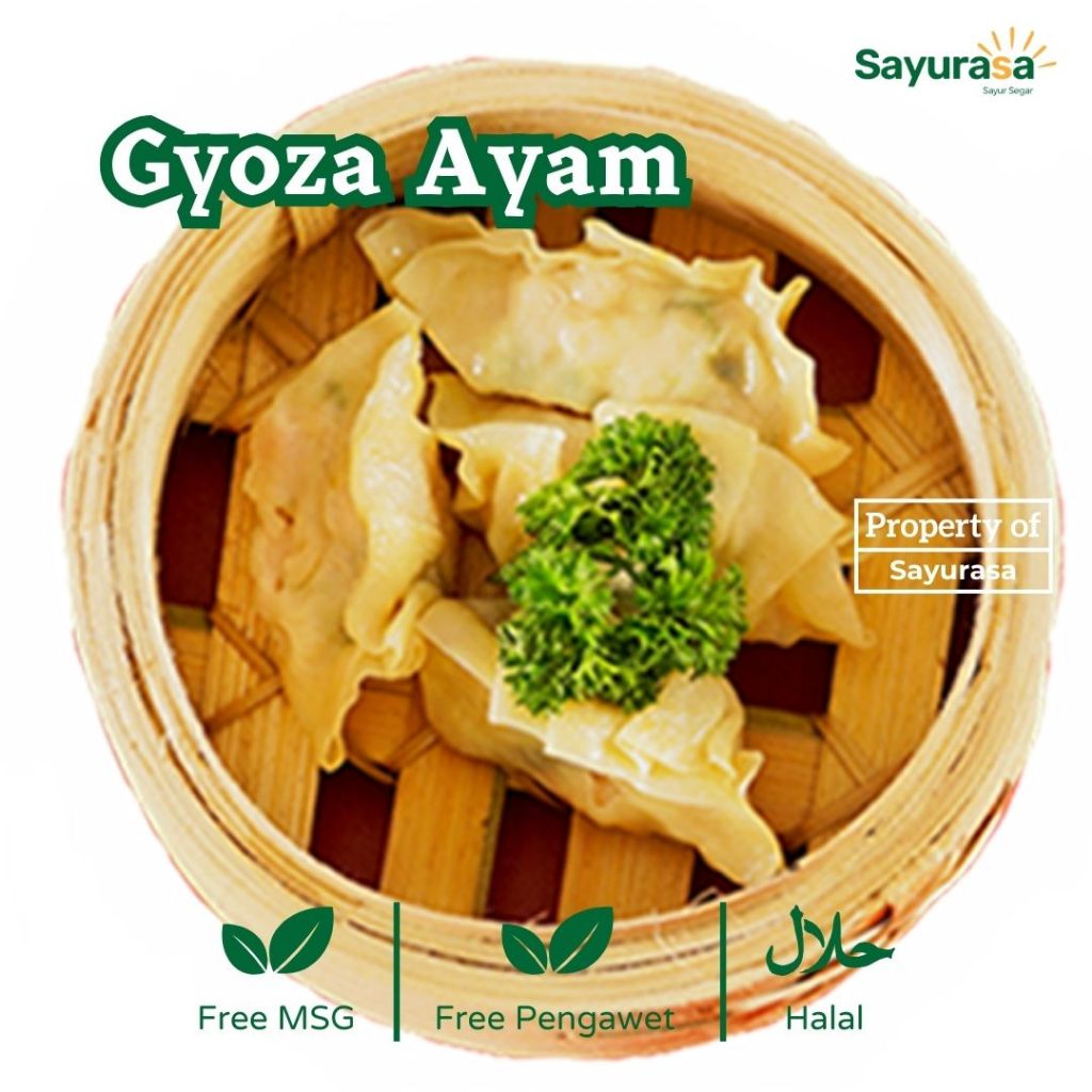 

GYOZA AYAM HOMEMADE (Halal, Tanpa MSG & Pengawet)