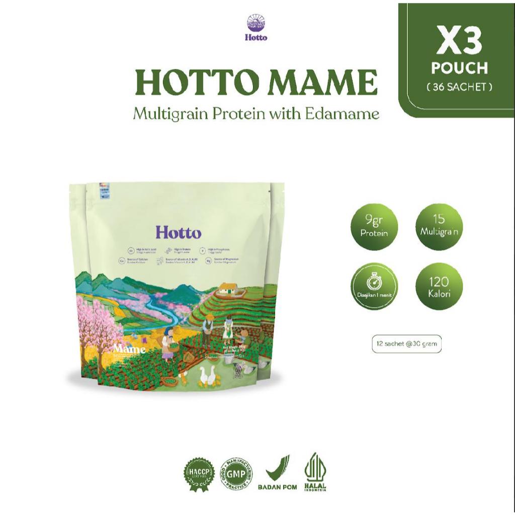 

Hotto Mame Protein Multigrain Edamame - 3 Pouch