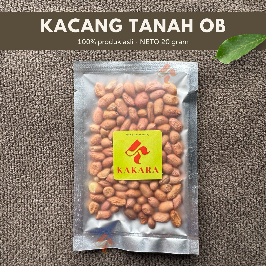 

KAKARA - Kacang Tanah impor OB 20 gram bumbu dapur bumbu masak kemasan kecil