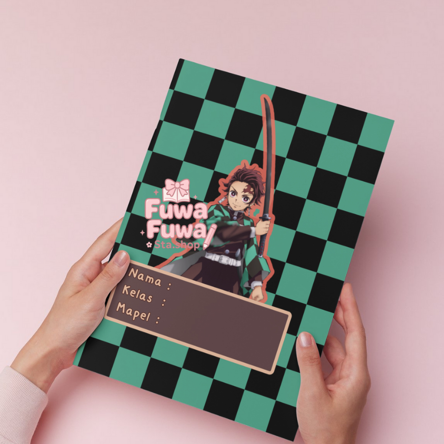 

Buku Tulis Anime Demon Slayer 38 Lembar A5 – Tanjiro dkk – Notebook/Buku Tulis Sekolah Kampus Lucu