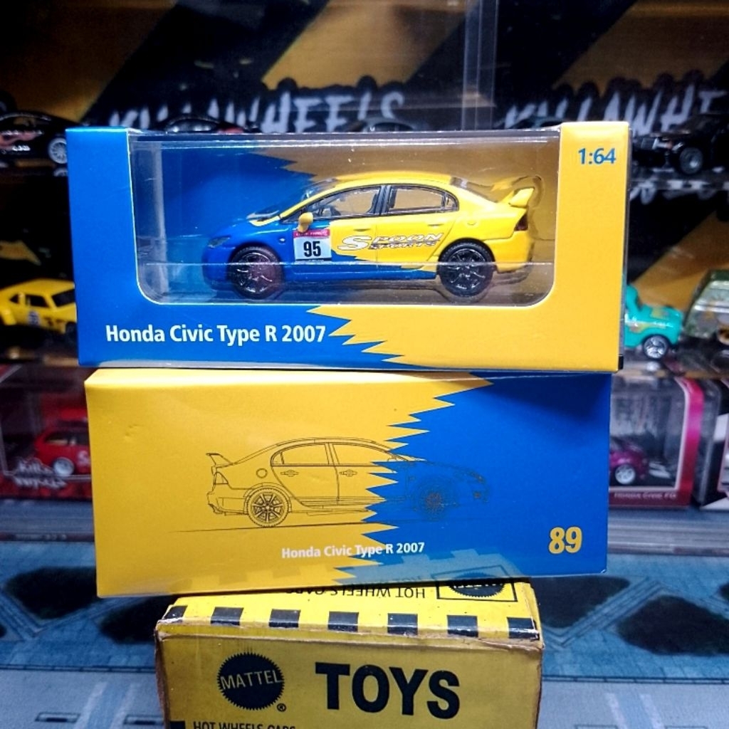 DCT DIECAST TEAM - HONDA CIVIC FD TYPE R 2007 (SPOON SPORT)