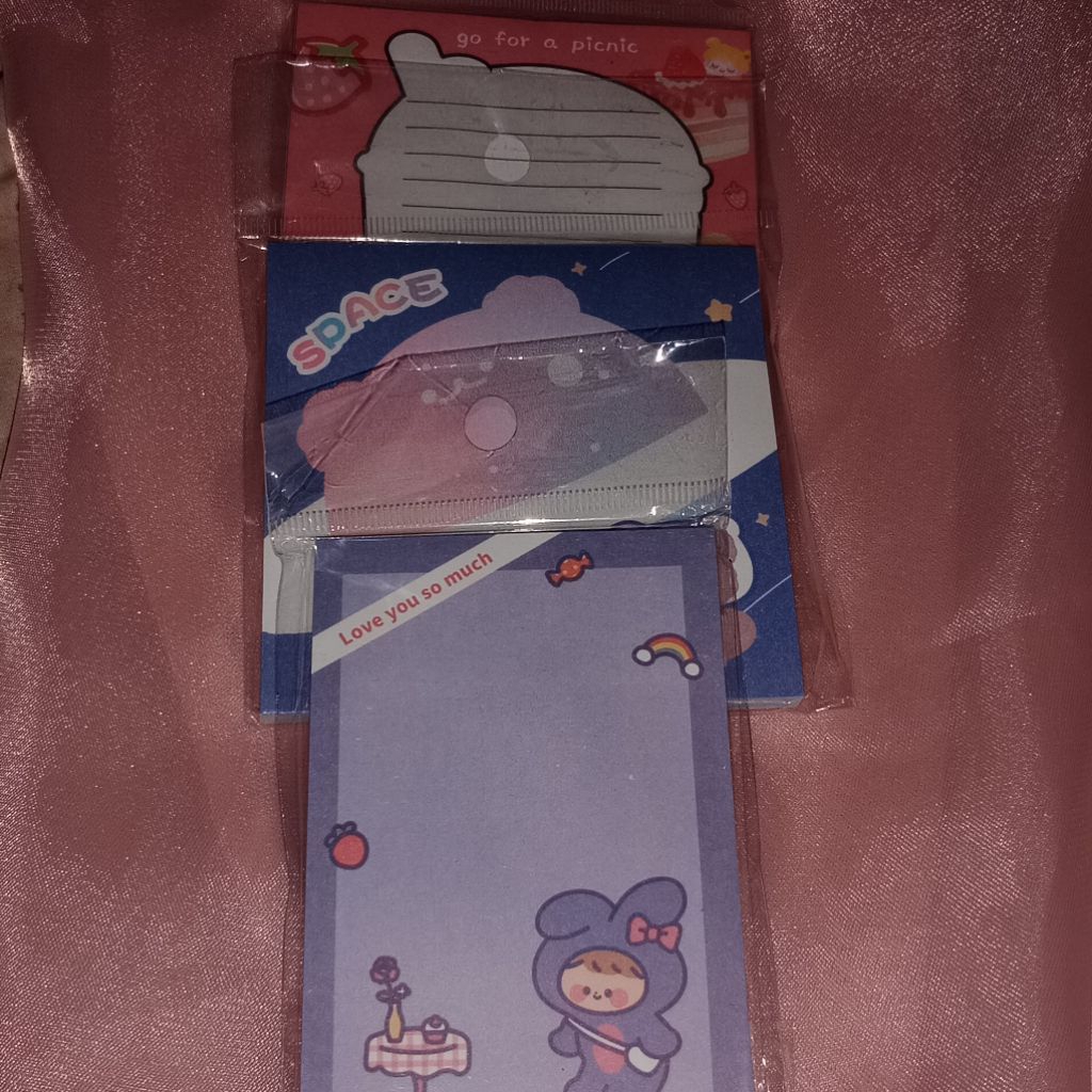 

Kertas memopad lucu gaya korea