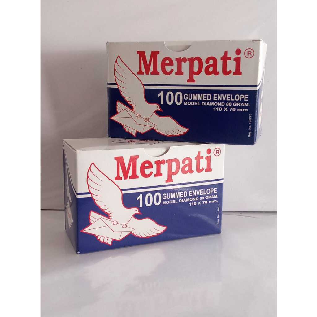 

Amplop Merpati Kecil 110 x 70 mm per pack
