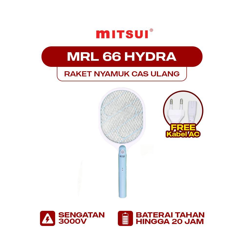 Mitsui Raket Nyamuk Listrik + Lampu MRL 66 Hydra