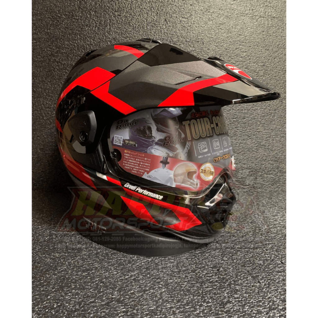 Helm Arai Tour Cross Ducati Strada V5 Full Face
