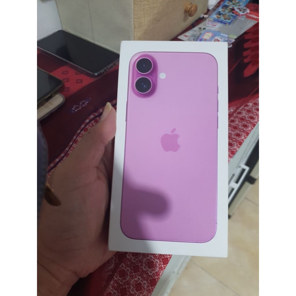 iphone 16plus 256gb garansi ibox 1 tahun no repack ada nota asli jual rugi