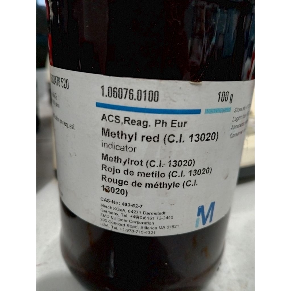 Metil Red/Metil Merah 1gram