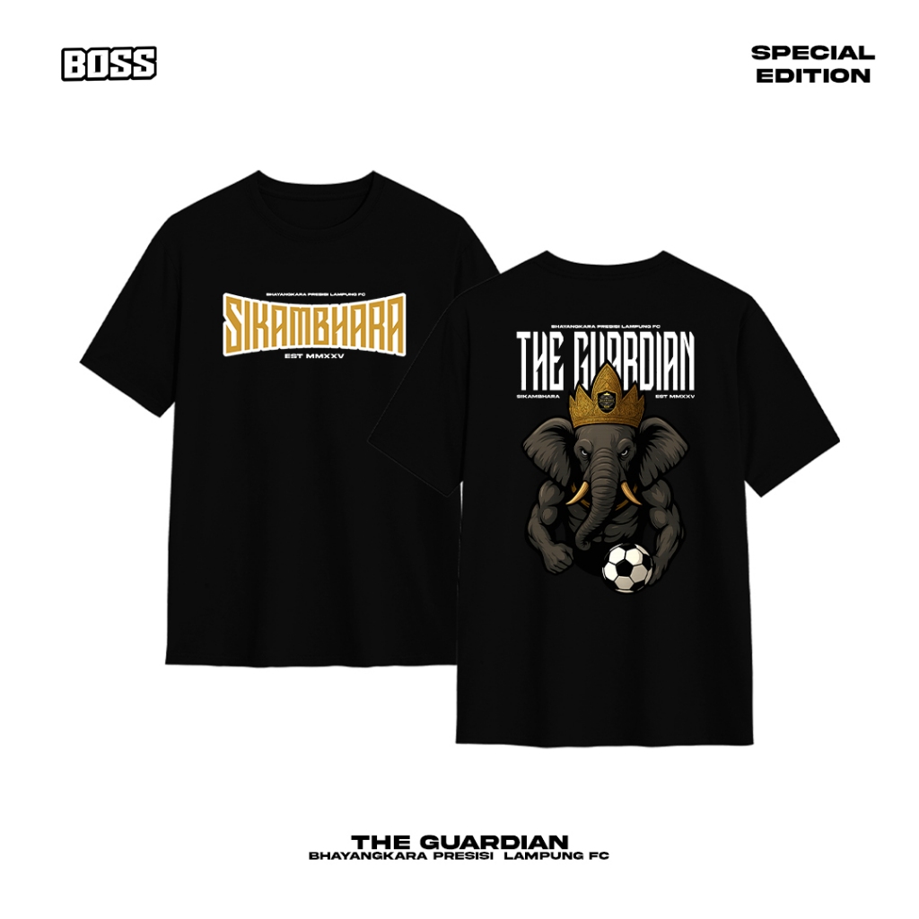 Kaos Bhayangkara Presisi Lampung Sikambhara Elbhara Supporter