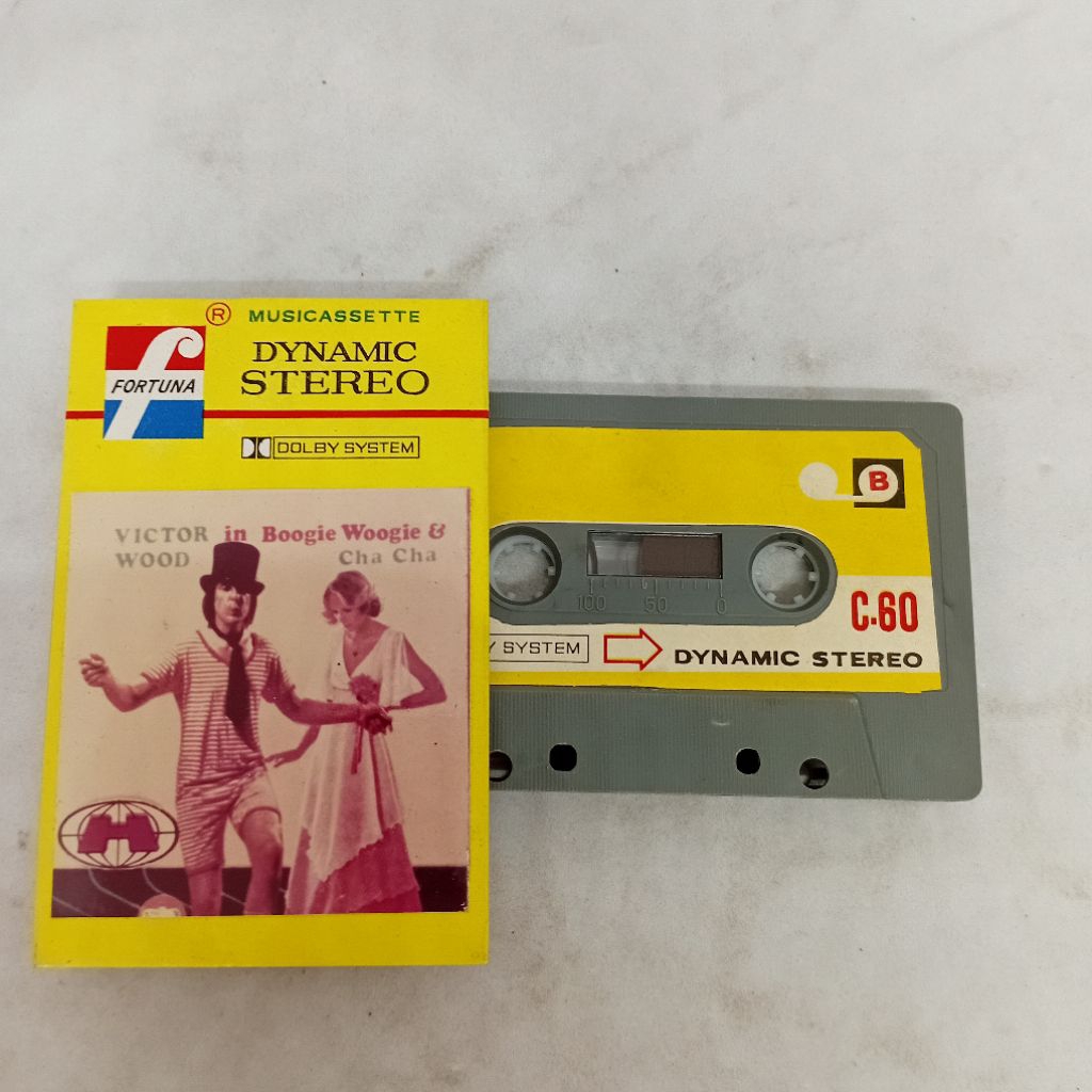 Kaset Pita Victor Wood  In Woogie Boogie & Cha Cha