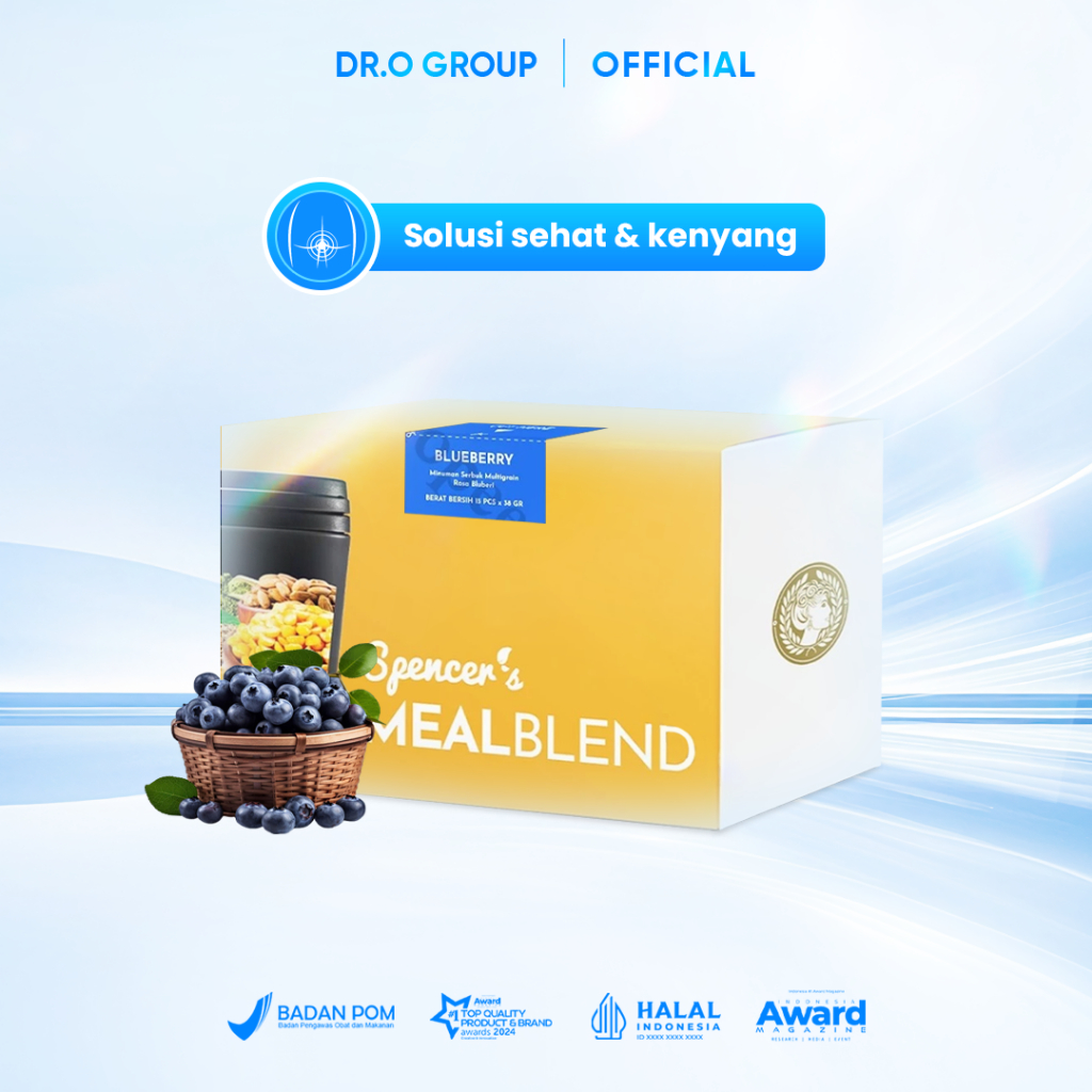 

Spencers MealBlend (1 Box Blueberry) - Minuman Pengganti Sarapan untuk Diet