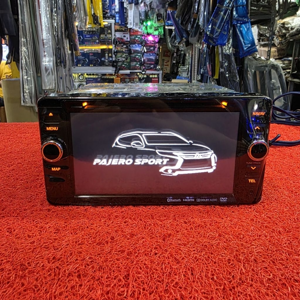 Head Unit Clarion NX407AM Bluetooth USB CD Radio ex Mitsubishi PAJERO SPORT 2018