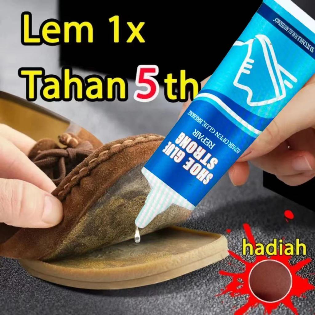 50ml Tahan Air Lem Sepatu Super Kuat Original Lem Sepatu Bola Serbaguna COD