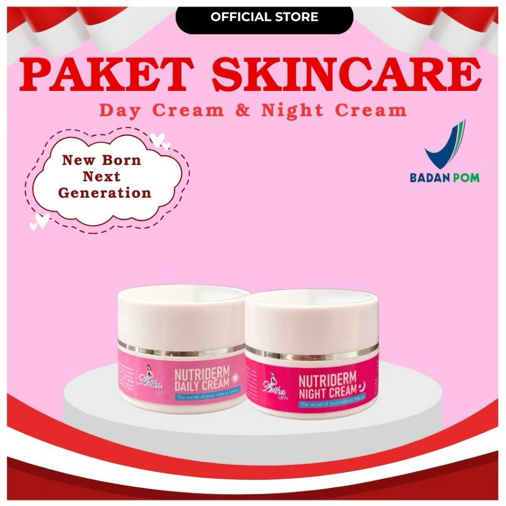 ECER DAY & NIGHT KRIM SKINCARE ARTHA LDT+