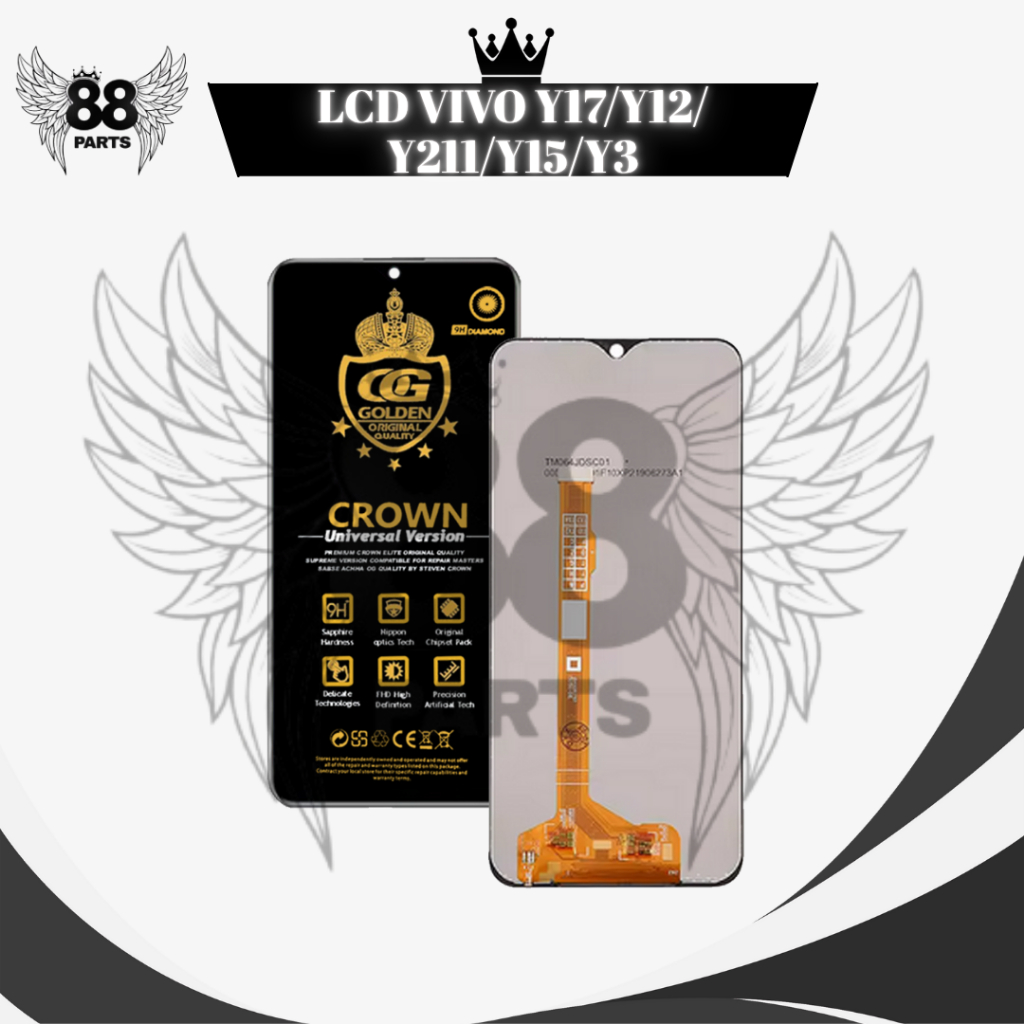 LCD VIVO Y17 / Y12 / Y15 / Y3 TOUCHSCREEN FULL SET / LCD COMPLETE ORIGINAL LCD