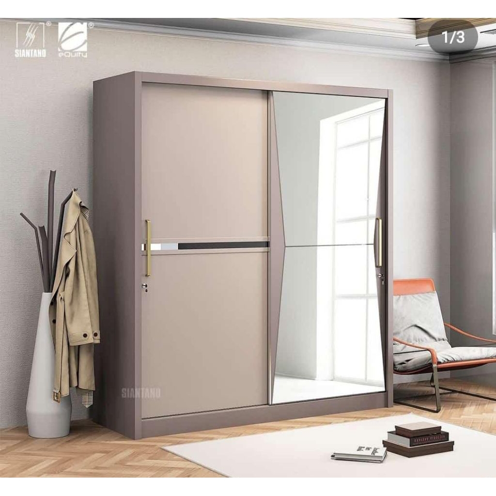 lemari sliding jumbo lemari minimalis lemari pakaian lemari baju siantano