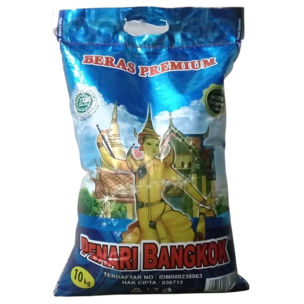 

Beras putih Penari Bangkok 10kg beras premium