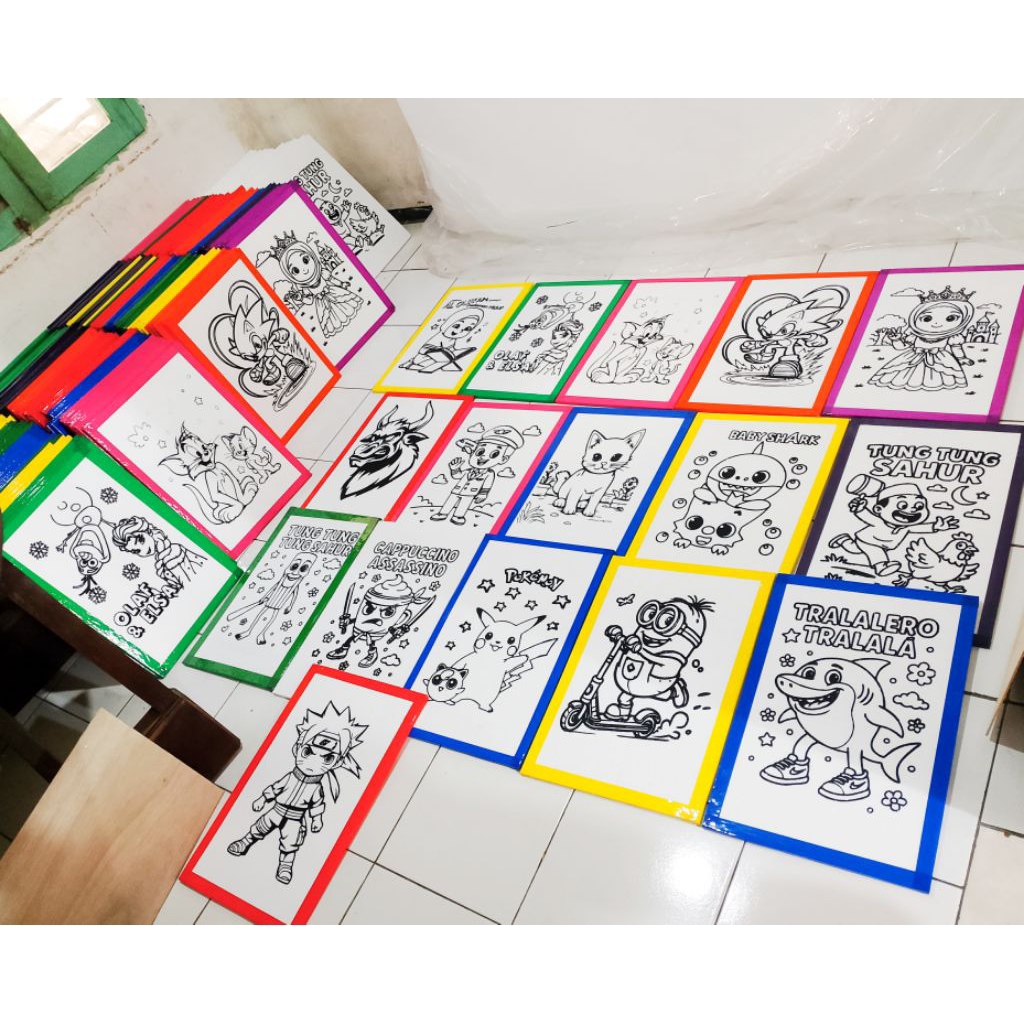 

ISI 25 PCS GRATIS 1 PCS Styrofoam Lukis Styrofoam Melukis Styrofoam Mewarnai Styrofoam Gambar List