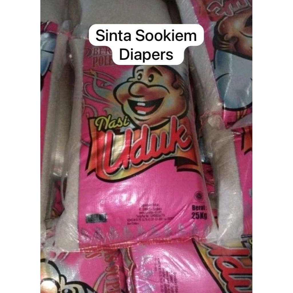 

-SS- Beras Uduk 25kg kemasan sak (Instant)