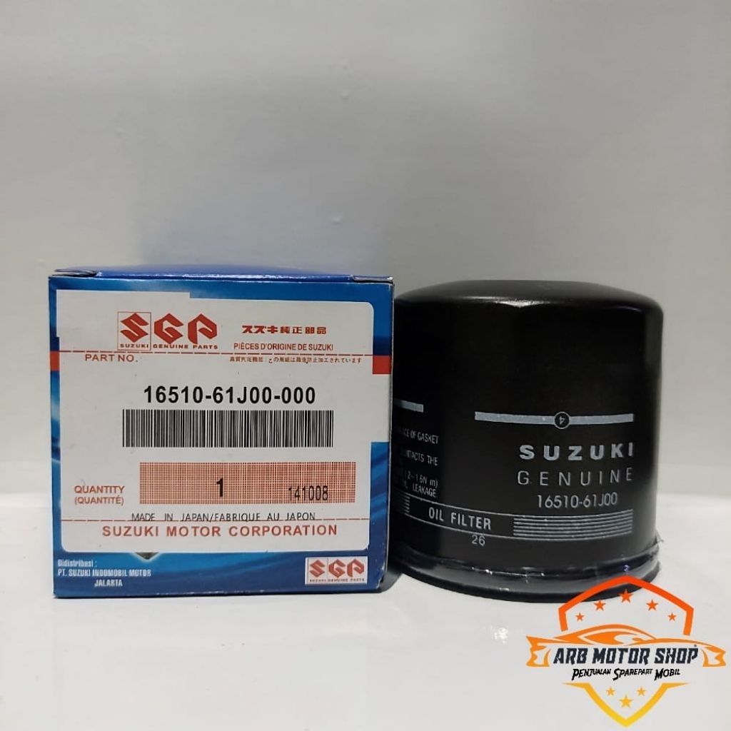 Filter Oli Suzuki Ertiga Original SGP - Saringan Oli Mobil Suzuki - Filter Oli  APV / Ertiga / Balen
