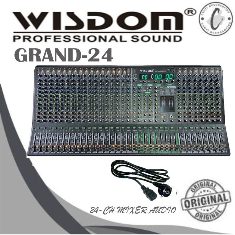 Mixer Wisdom Grand-24  24-Channel Mixer Audio Wisdom Grand24 Professional Mixer Audio