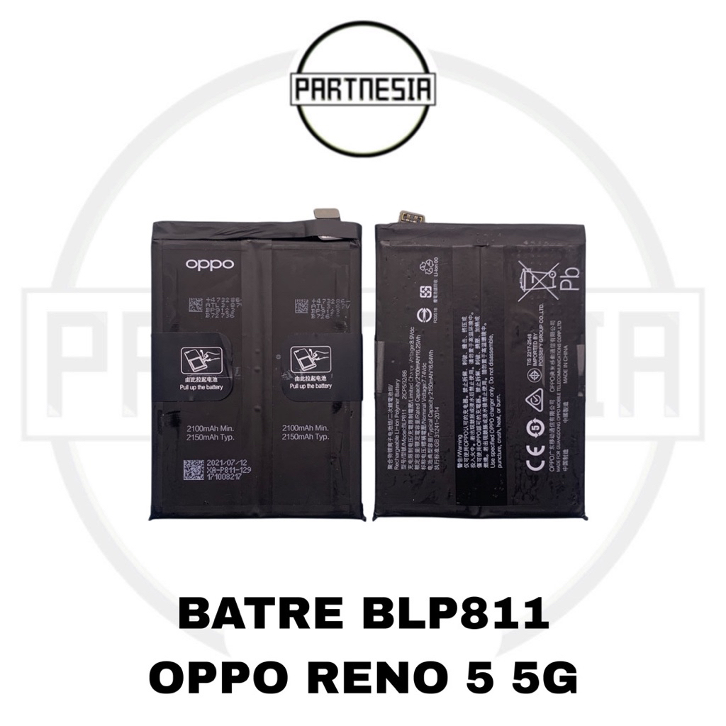 

BATERAI BATRE BATTERY BLP811 OPPO RENO 5 5G ORIGINAL