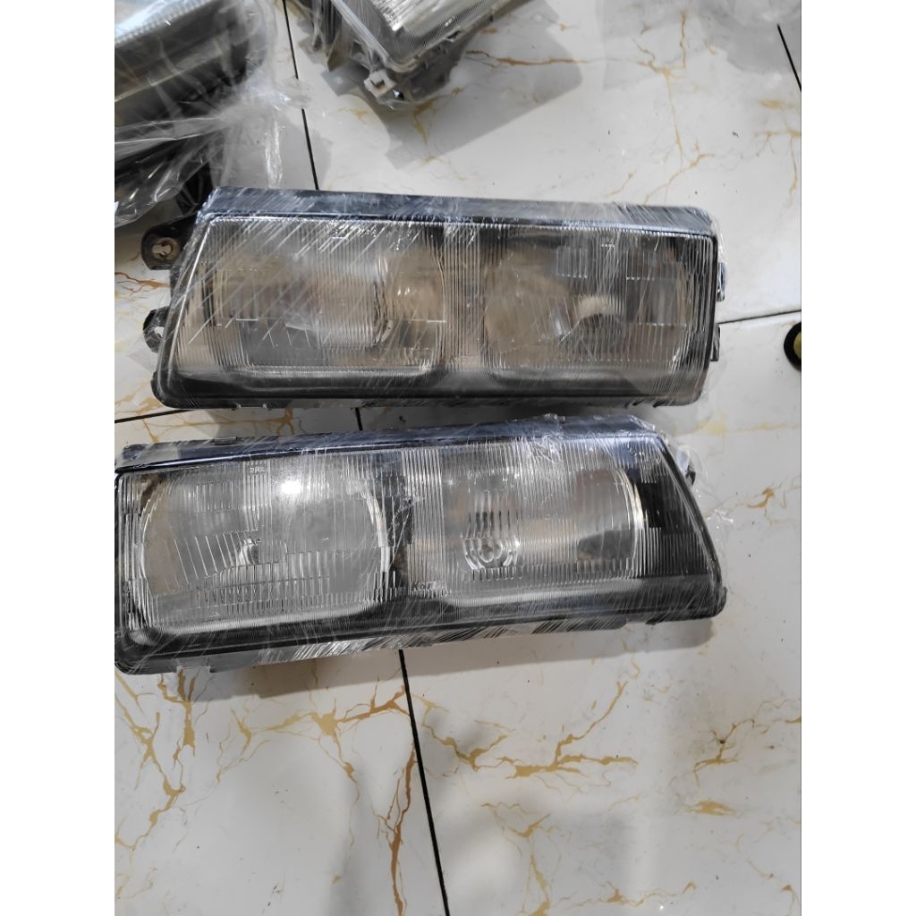 headlamp lampu depan mitsubishi eterna ori