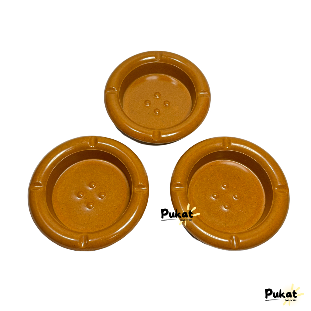 Asbak Rokok Melamin Premium 1 warna / Asbak Rokok Melamin