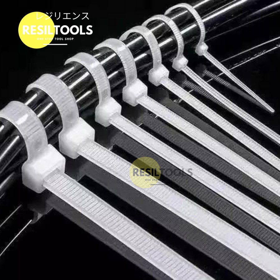 Kabel Tis Jumbo 9 mm x 1000 mm Besar Ties Dahan Pohon 90 cm Cable Ties Besar Pengikat Peti Perbuah