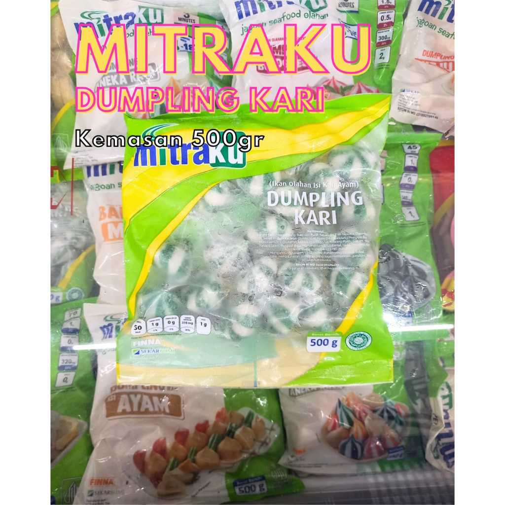 

Frozenfood MITRAKU Dumpling Kari 500gr