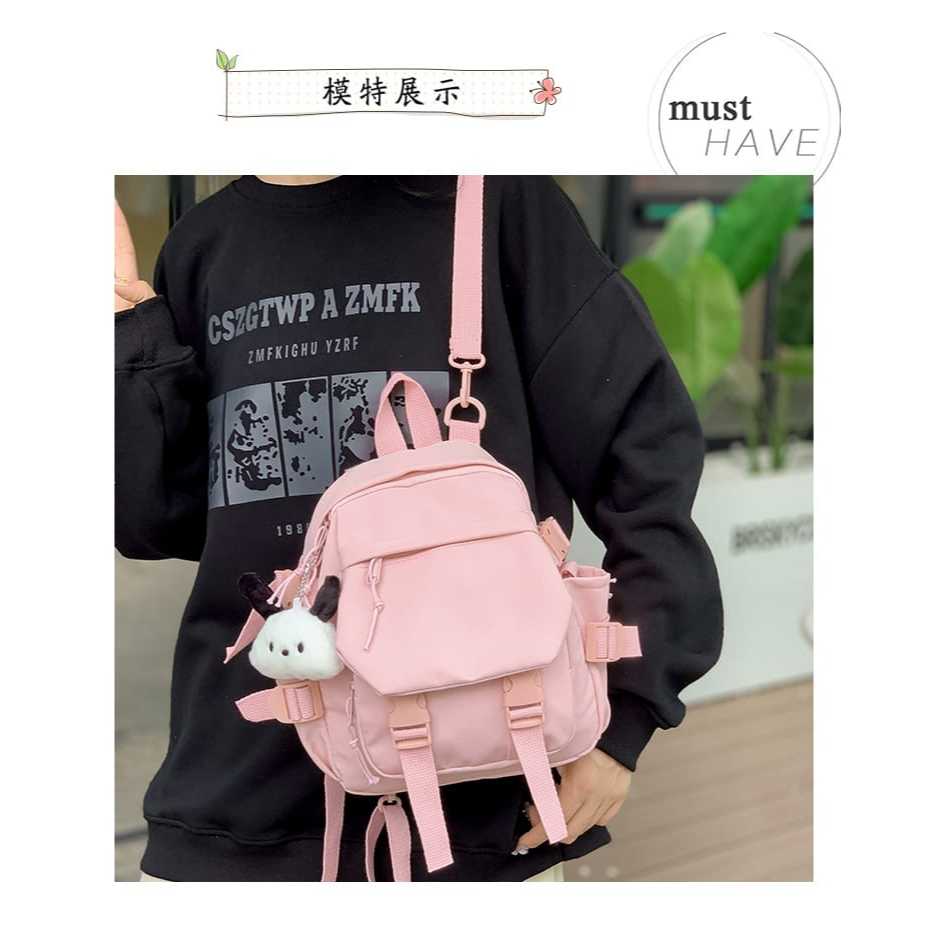 PROMO Tas Kecil Wanita Ransel Punggung Wnita Mini Estetic