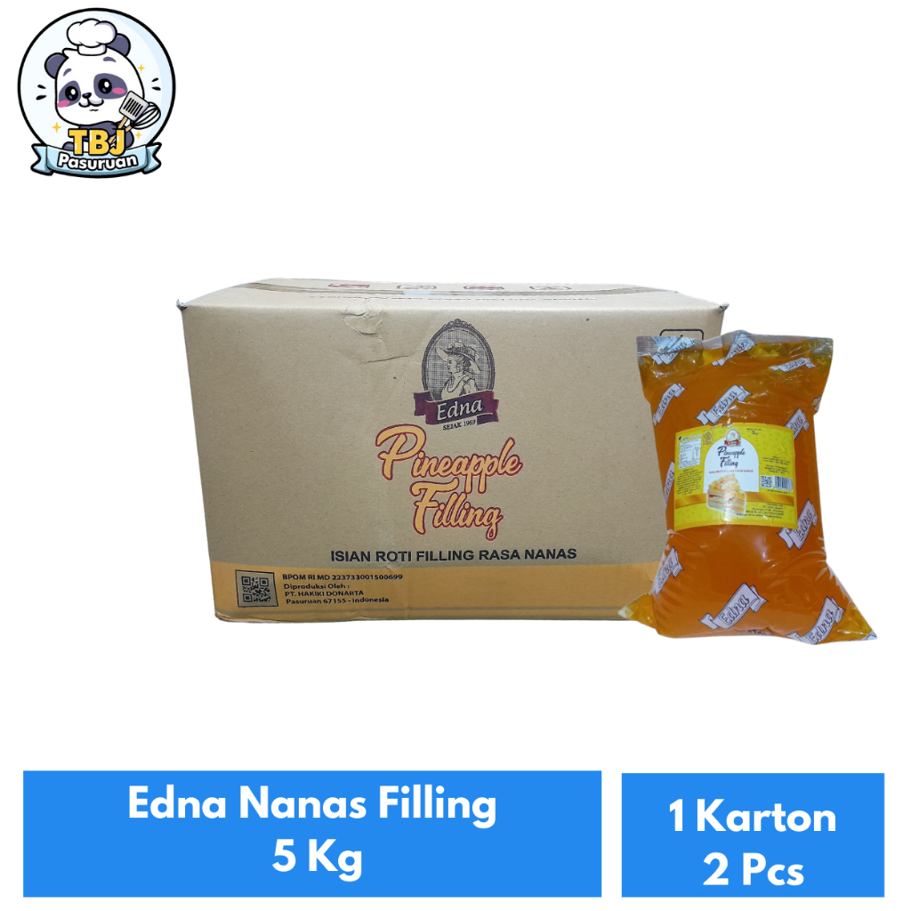 

Edna Nanas Filling 5 Kg Kemasan 1 Karton Isi 2 Pcs
