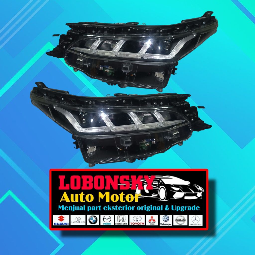 Headlamp lampu depan Fortuner Legender GR VRZ Original